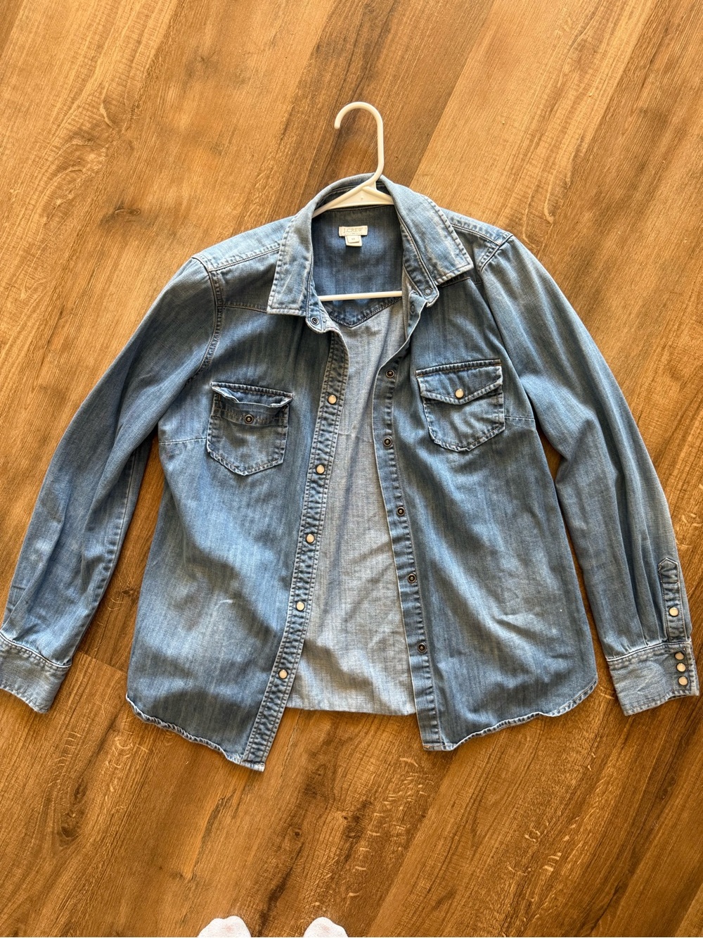 J. Crew Light Blue Denim Jean Jacket